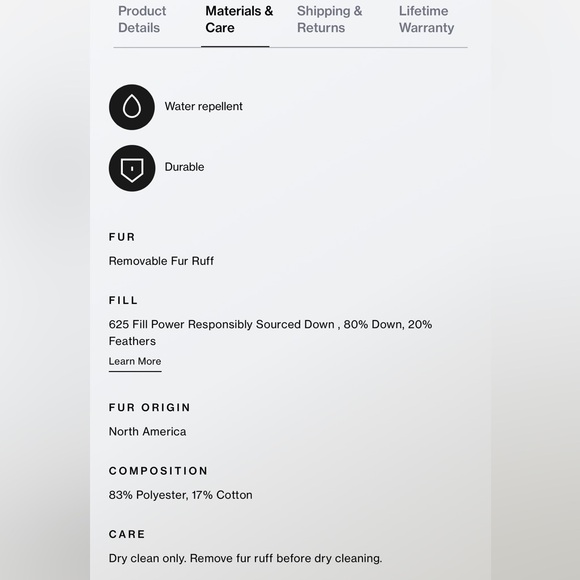 Black Canada Goose Lorette Parka with original coyote fur - Picture 13 of 14